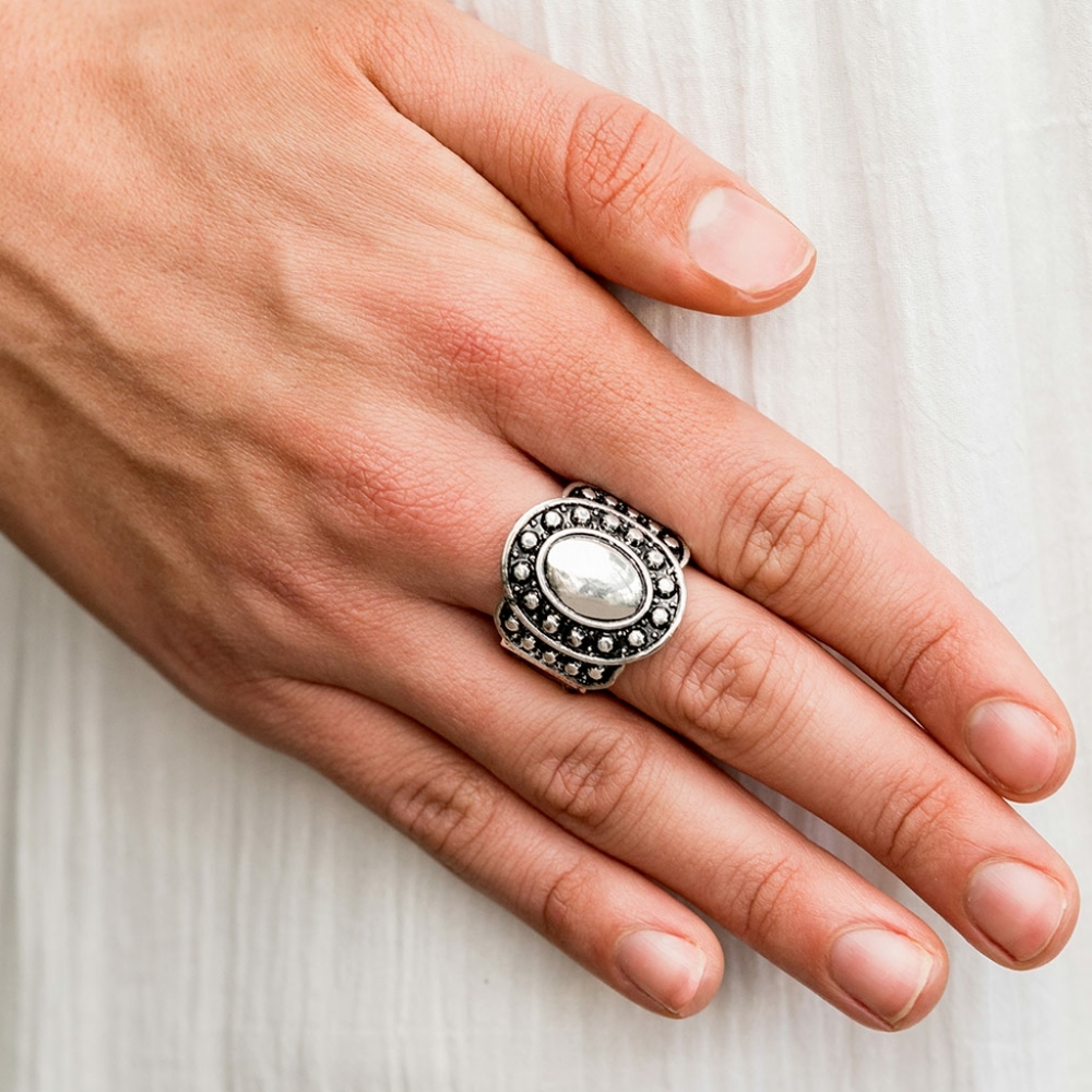 Mix and Match Jewelry Silvertone Ring